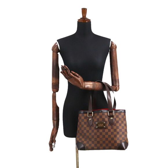 Louis Vuitton Damier Hampstead PM Tote Bag Ebene - Picture 1 of 8